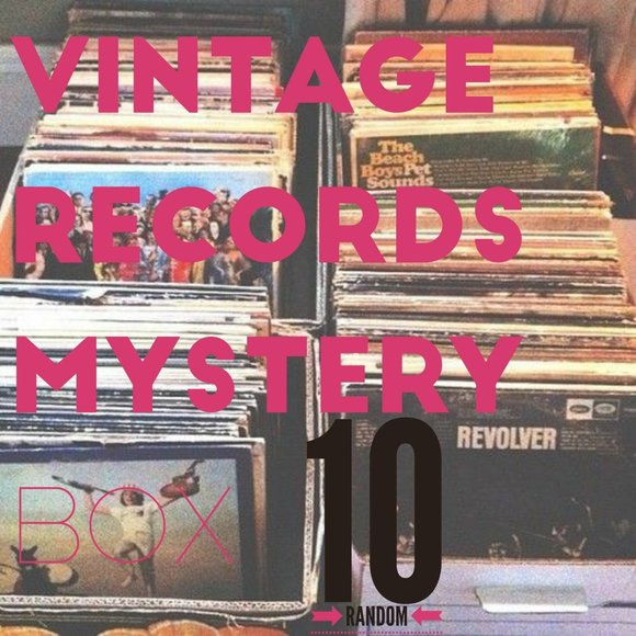 Vintage Records, Vinyl Records Mystery Box - Picture 2 of 2